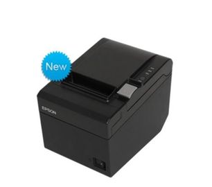 China Black POS Thermal Receipt Printer , Wireless Thermal Label Printer 150mm/S Speed supplier