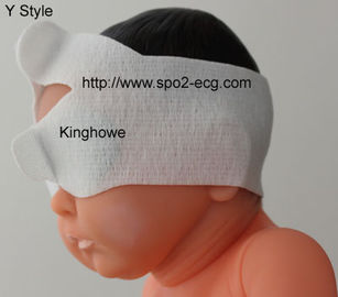 China Adjustable Y Shape Medical Eye Mask 24-33cm Size Comfortable For Baby supplier