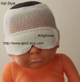China Hat Style Neonatal Phototherapy Eye Mask L S M Size Soft Touch Single Use supplier
