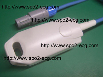 China Silicone Tip SPO2 Finger Sensor Connects Directly For Adult And Child supplier