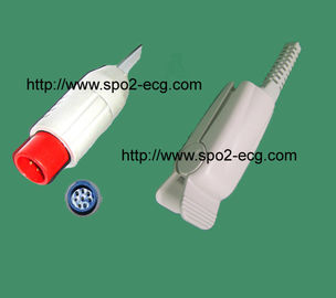 China Medical Soft SPO2 Finger Sensor , Finger Clip Spo2 Sensor High Accuracy supplier