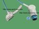 Hospital Pulse Oximeter Pediatric Probe Lightweight Gray / Bule Cable supplier