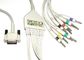 Hellige One Piece EKG Machine Cable Banana 4.0 10kΩ Resistance Lifescope Series supplier