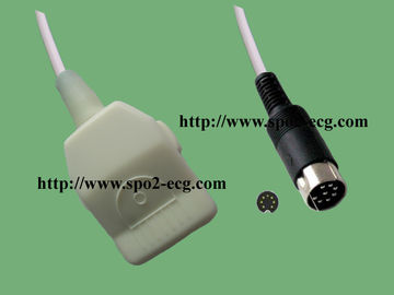China Schiller Argus Spo2 Sensor Cable , Masimo / Nellcor Spo2 Adapter Cable factory