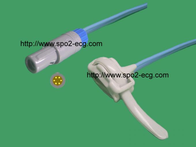 Pediatric Silicone SPO2 Finger Sensor TPU Compatible LANKE LK-8600A