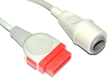 China GE Marqutte Transducer Adapter Cables Rectangle 11 Pin TPU Material supplier