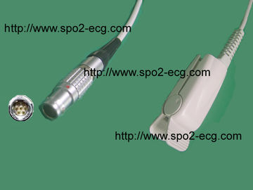 China  7 Pin Reusable SpO2 Sensor Finger Clip Softtip 12 Months Warranty supplier
