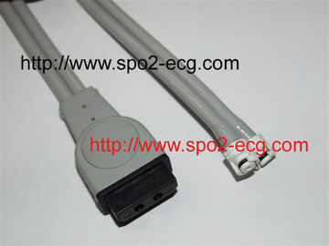 China Gray GE Skin Temperature Sensor Probe External With Dual Tube , 12 Month Warranty supplier