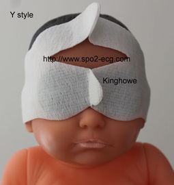 Adjustable Y Shape Medical Eye Mask 24-33cm Size Comfortable For Baby supplier