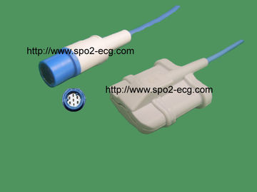 Flexible Hellige SPO2 Finger Sensor Round 10 Pin Medical Surgical Accessories supplier