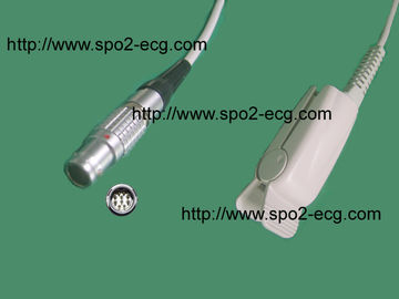 Medical Soft SPO2 Finger Sensor , Finger Clip Spo2 Sensor High Accuracy supplier