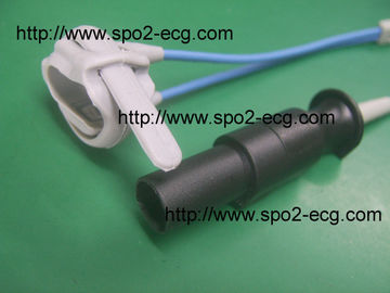 Spacelabs Adult Spo2 Sensor Finger Clip 10 Pin For Hospital Grey Blue Color supplier