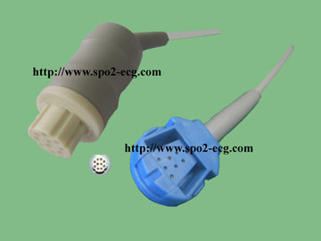 High Performance Datex Spo2 Cable DPK1 10 Pin Connector For Hodpital supplier