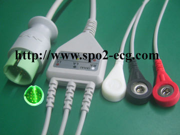 Spacelabs GE ECG Cables 90496 Ultraview TRU-LINK Style Low Noise Signal Transfer supplier