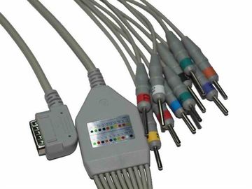 Kanz Ekg Accessories Cable IEC AHA Soft And Durable Solid Conductor Type supplier