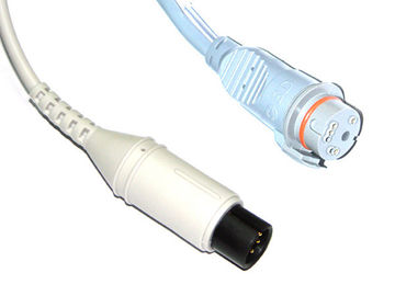 MEK Transducer Cable 10 Feet Light Gray 6 Pins Connector  For Patient Monitor supplier