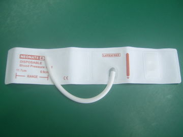 Disposable Pediatric Blood Pressure Cuff  Dual / Single Tube , 42～55cm Length supplier